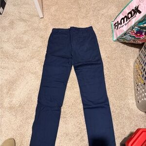 Navy Brooks Brothers Fleece lined Pants